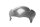tinted windshield, wind deflector, windscreen BMW K 1200 R K12R K43 0584 05-08