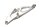 Supporto poggiapiedi posteriore sinistro, sedile passeggero BMW K 1200 R K12R K43 0584 05-08
