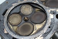 Culasse, cache-culbuteurs, commande de soupapes BMW K 1200 R K12R K43 0584 05-08