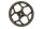 Achterwielvelg, gegoten wiel met 6 spaken, ventiel MTH 2.75x17.E BMW K 100 RS K100RS 83-89