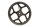 Achterwielvelg, gegoten wiel met 6 spaken, ventiel MTH 2.75x17.E BMW K 100 RS K100RS 83-89
