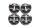 Piston set, piston rings, forged piston 1A17 Suzuki GSX-R 1000 K1/K2 WVBL 01-02