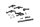 Rocker arm set, camshaft, complete valve train, engine MZ Baghira MUZ660E 98-06