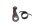 Gearshift lever return spring, deflection lever, shifting mechanism, gearbox MZ Baghira MUZ660E 98-06