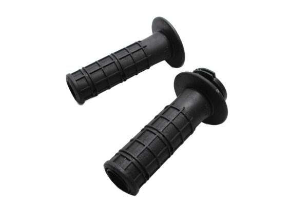 Ensemble de poignées de guidon moletées en caoutchouc pour accélérateur KTM Duke 690 690DUKE/10 10-11
