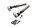 Schakelhendelas, schakelas van de versnellingsbak BMW K 1200 GT K44 K12S 0587 06-08