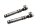 Schakelhendelas, schakelas van de versnellingsbak BMW K 1200 GT K44 K12S 0587 06-08
