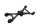 Främre fjäderbensfäste, framfjädring BMW K 1200 R K12R K43 0584 05-08