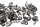 Bevestiging van de frameafwerking met schroeven BMW K 1200 GT K44 K12S 0587 06-08