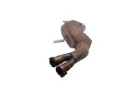 Exhaust muffler silencer complete exhaust system MZ Baghira MUZ660E 98-06