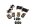Carterventilatieklepplaatset BMW K 1200 GT K44 K12S 0587 06-08