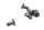 Geperforeerde remschijf achter MST-2 ABE 4,9 mm BMW K 1200 GT K44 K12S 0587 06-08