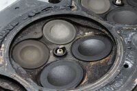 Topstykke, ventildæksel, kædestrammer BMW K 1200 GT K44 K12S 0587 06-08
