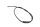 Conduite de frein, flexible de frein, hydraulique, noir DOT KTM Duke 690 690DUKE/14 14-15