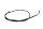 Conduite de frein, flexible de frein, hydraulique, noir DOT KTM Duke 690 690DUKE/14 14-15