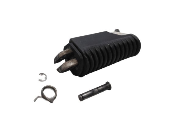 Front left drivers footrest (rubber) BMW K 1200 GT K44 K12S 0587 06-08
