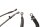 Raccordement du flexible hydraulique du jeu de conduites de frein BMW K 1200 R K12R K43 0584 05-08