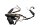 Adapterkabelsats för bakre blinkerskabel BMW K 1200 R K12R K43 0584 05-08