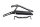 Bakre ramfäste, horn, topp KTM Duke 690 690DUKE/14 14-15