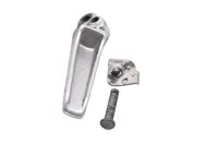 Steunbeugel voor de voetsteun van de passagier linksachter Suzuki GSX-R 1000 K1/K2 WVBL 01-02