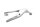 Subchasis trasero izquierdo, soporte del bastidor KTM Duke 690 690DUKE/14 14-15