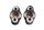 Triple clamps, upper handlebar mount, fork MZ Baghira MUZ660E 98-06