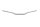 Guidon incurvé 22 mm argenté 76002001000 KTM Duke 690 690DUKE/14 14-15