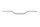 Guidon incurvé 22 mm argenté 76002001000 KTM Duke 690 690DUKE/14 14-15