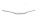 Guidon incurvé 22 mm argenté 76002001000 KTM Duke 690 690DUKE/14 14-15