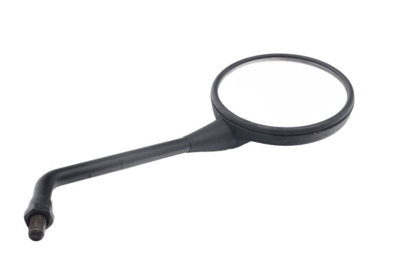Right-hand side handlebar mirror, round, threaded, black, e1 8389 MZ Baghira MUZ660E 98-06