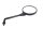Right-hand side handlebar mirror, round, threaded, black, e1 8389 MZ Baghira MUZ660E 98-06