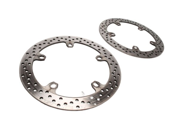 Bremseskiver foran, borede; ABS-bremsesystem BMW K 1200 GT K44 K12S 0587 06-08