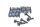 Clutch spring set, screws, compression spring, clutch basket MZ Baghira MUZ660E 98-06