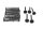 Clutch springs, screws, pressure plate set Suzuki GSX-R 1000 K1/K2 WVBL 01-02