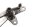 Voetsteunbeugel steunplaat rechtsvoor BMW K 1200 R K12R K43 0584 05-08