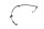 Rear brake line, hydraulic hose, brake hose MZ Baghira MUZ660E 98-06