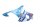Vasen sivupaneelin verhoilu (sport) Suzuki GSX-R 1000 K1/K2 WVBL 01-02