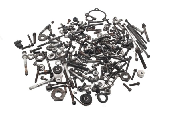 Screw assortment, frame screws, engine kit, nut set MZ Baghira MUZ660E 98-06