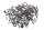 Screw assortment, frame screws, engine kit, nut set MZ Baghira MUZ660E 98-06