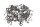 Screw assortment, frame screws, engine kit, nut set MZ Baghira MUZ660E 98-06