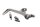 Bakbromshandtag, fotpedal, pedal nedtill Suzuki GSX-R 1000 K1/K2 WVBL 01-02