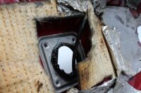 Bränsletank, bensintank, röd, tanklocksfäste BMW K 1100 LT K589 0526 90-98