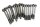 Assortiment de vis pour culasse de moteur et carter dhuile BMW K 1200 R K12R K43 0584 05-08