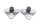 Bovenste motorsteun, rubberen buffer, trillingsdemper MZ Baghira MUZ660E 98-06
