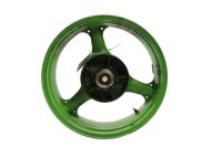 Cerchio della ruota posteriore da 17 pollici verde...