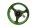 Jante arrière 17 pouces verte arrière 17XHTSD Kawasaki ZX-7R ZX750N 96-99