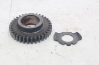 Gear wheel with locking plate, gear, gearbox, shaft MZ Baghira MUZ660E 98-06