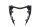 Carénage avant, masque de phare, support avant KTM Duke 690 690DUKE/14 14-15