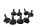 Cylinder head mounting bolt set BMW K 1200 R K12R K43 0584 05-08