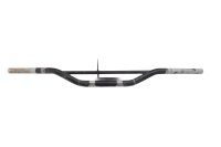 22mm black tapered handlebars for motorcycles MZ Baghira MUZ660E 98-06